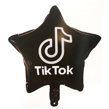 Globo Estrella Tik Tok Cotill N Tik Tok Cotill N Activarte Color