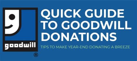 Quick Guide To Goodwill Donations Goodwill Of Central And Coastal Va