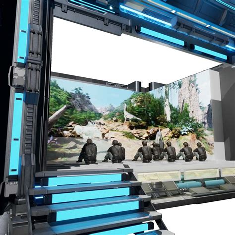 Naked Eye D Led Suspended Glass Immersive Metaverse Cinema D Theater And D Naked Eye