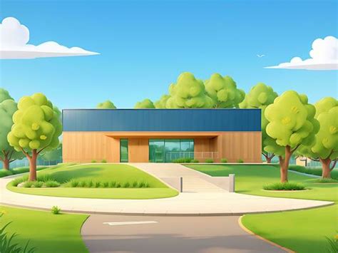 School Building Cartoon Stock Photos, Images and Backgrounds for Free ...