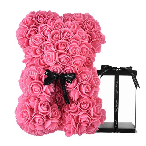 Teddy Bear Fully Assembled Pink | Jasmine Flowers & Gifts Amman Jordan