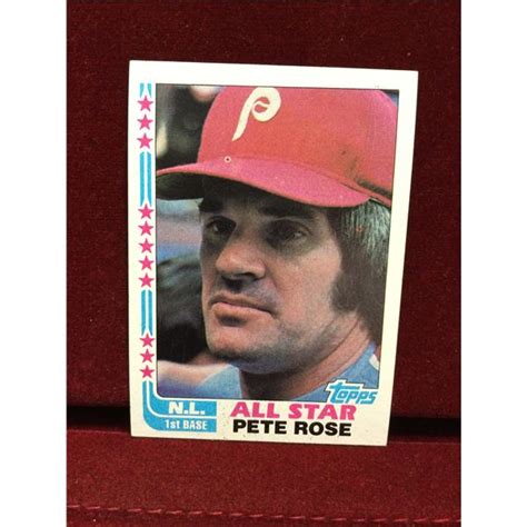 Pete Rose Baseball Card