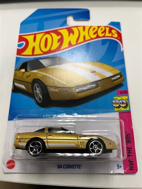 Hot Wheels 84 Corvette Hobbies Toys Toys Games On Carousell