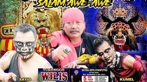 Live Jaranan TURONGGO WILIS Feat GALUH AUDIO Live Mancon Wilangan