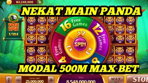 Modal Sedekah M Nekat Main Di Panda Max Bet Panda Gacor Room