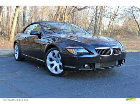 2006 Jet Black Bmw 6 Series 650i Convertible 88255932 Car Color Galleries