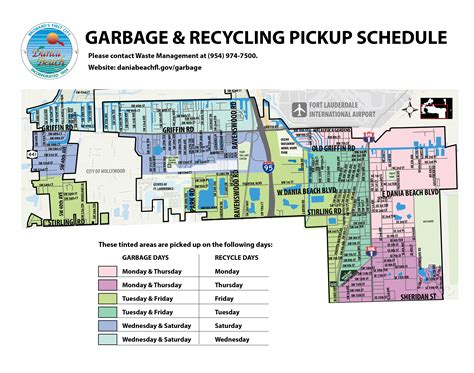 Garbage And Recycling Pickup City Of Dania Beach Florida Official