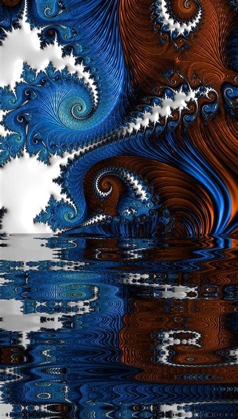 Waterfractal 127 Fractal Art Abstract Artwork Art