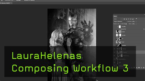 Video Photoshop Composing Workflow Texturen Einf Gen