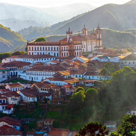 Panoramic View Of Ouro Preto Minas Gerais Brazil Travel Off Path