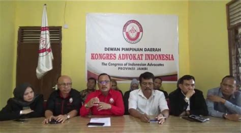 Budi Asmara Pastikan Dpd Kongres Advokat Indonesia Jambi Solid