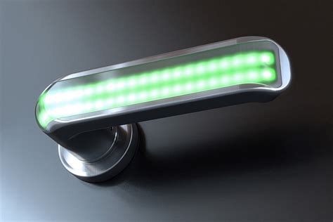 Led Door Handle Can Light Up To Help People Evacuate In An Emergency