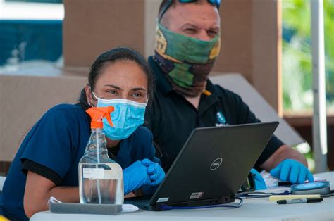 Dvids Images Delaware National Guard Tests For Covid At Dewey