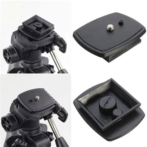 Quick Release Tripod Monopod Head Screw Adapter Mount For Vct D680rm D580rm R640 Velbon Ph 249q