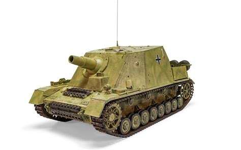 Airfix Sd Kfz 166 Sturmpanzer IV Brummbär Mid Version 1 35