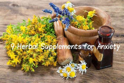 9 Effective Herbal Supplements for Anxiety - Corpina