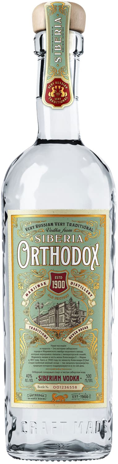 Водка Orthodox 0.5 л (Ортодокс ), купить в магазине в Москве - цена, отзывы