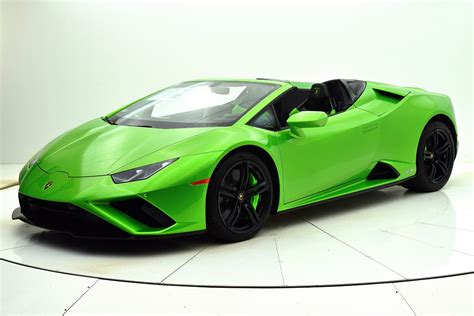 Lamborghini Huracan Evo Rwd Spyder Dr Convertible