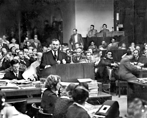 The Nuremberg Tribunal: Otto Ohlendorf and the Einsatzgruppen Face Judgment - Warfare History ...