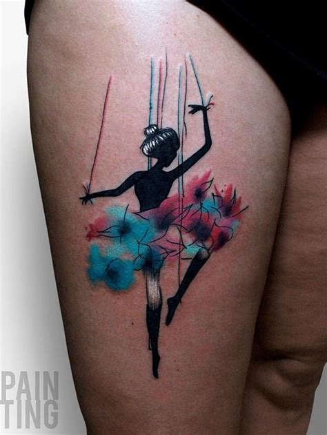 62 Tatuagens Impressionantes De Bailarinas Meninas Tatuagem