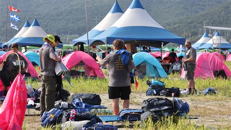 South Korea Tells Scouts To Quit World Jamboree Site As Typhoon Nears