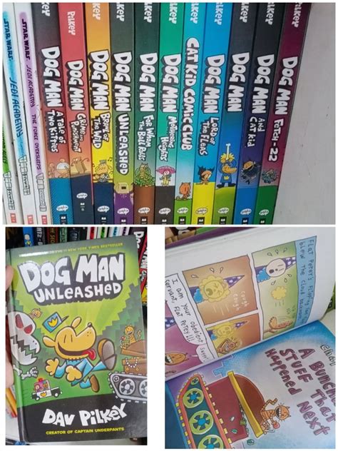 DOG MAN Book Set, Hobbies & Toys, Books & Magazines, Comics & Manga on ...