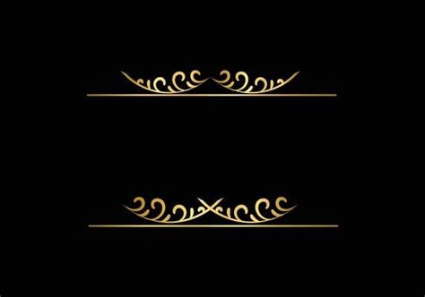 Gold Border Invitation Vector Art, Icons, and Graphics for Free Download