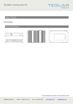 TB-2040 | FANLESS BOX PC - Teguar Computers - PDF Catalogs | Technical ...