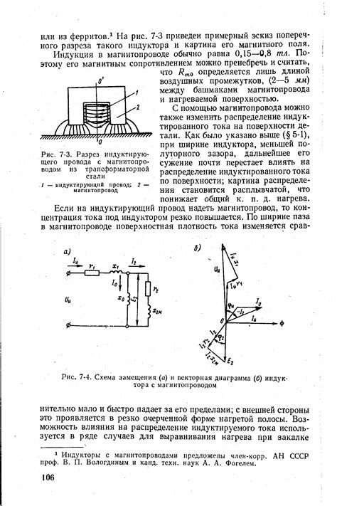 Индуктор с магнитопроводом - Энциклопедия по машиностроению XXL