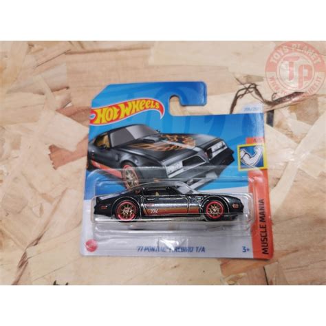 STH HTF40 Super Treasure Hunt 77 Pontiac Firebird T A HOT WHEELS