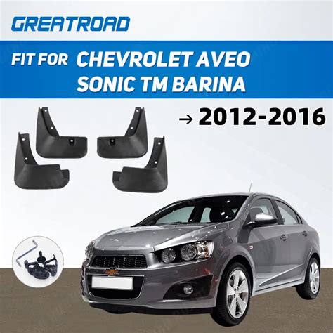 Guardabarros De Coche Para Chevrolet Aveo Sonic TM Barina 2012 2016