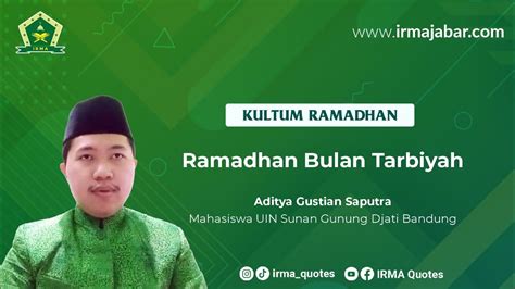 Ramadhan Bulan Tarbiyah Youtube