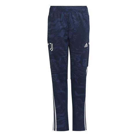 Pantalon Surv Tement Junior Juventus Bleu Blanc Sur Foot Fr