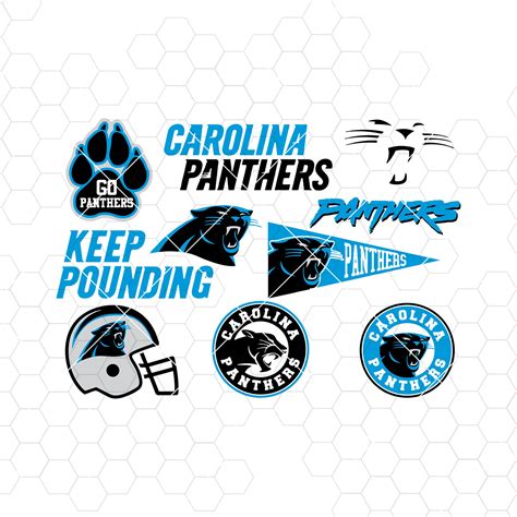 Carolina Panthers Svg Carolina Panthers Files Panthers Logo Football