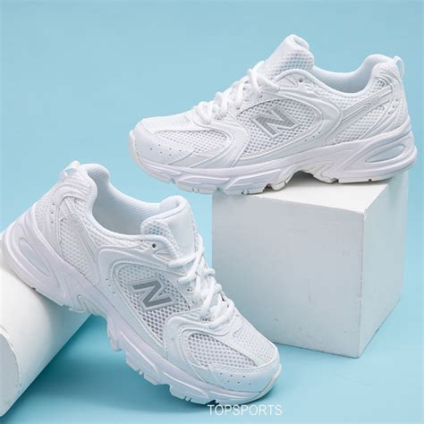 【top】new Balance 530 Nb530 全白 白鞋 休閒鞋 復古 老爹鞋 慢跑鞋 男女鞋 Mr530fw1 蝦皮購物