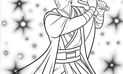 Coloriage de Dark Vador de Star Wars à Télécharger ou à Imprimer