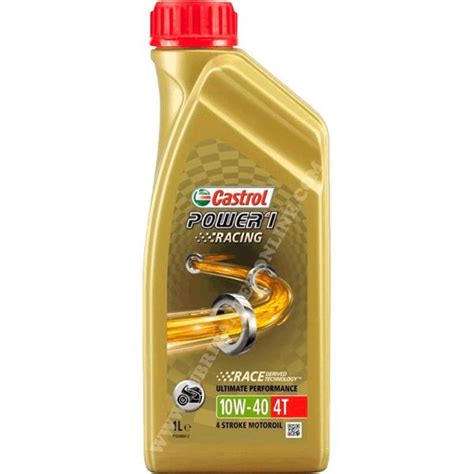 Aceite De Moto Castrol Power1 Racing 10w40 1L 14E94A