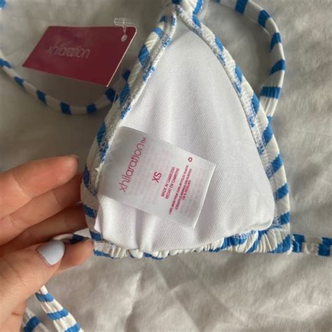 Swim Xhilaration Striped Bikini Poshmark