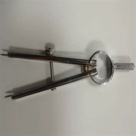 Silver Metal 10inch Engineering Drawing Compass at Rs 10/piece in Kanpur