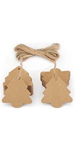 Amazon Jijacraft Pcs Christmas Gift Tags Christmas Tags With