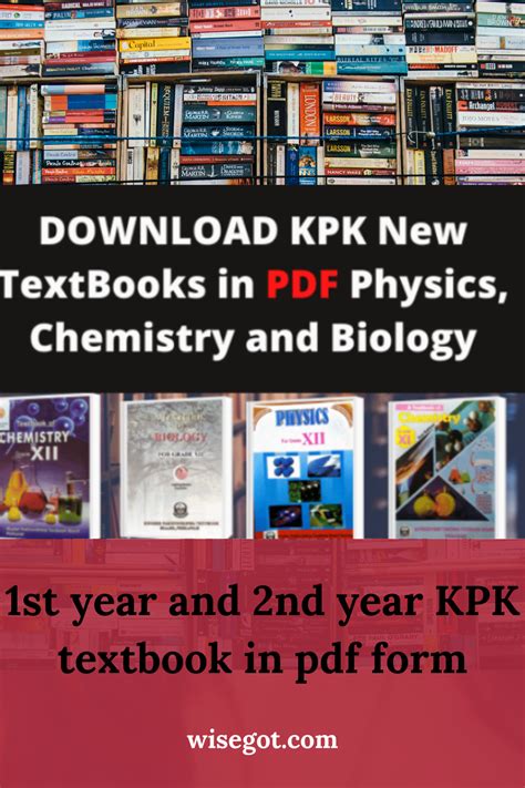 Download Clear Pdfs Of Kpk Textbooks For 1st And 2nd Year