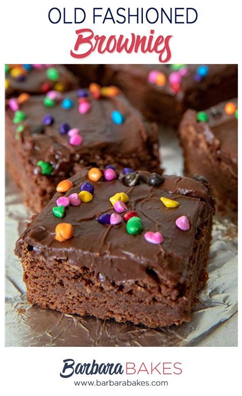 Old Fashioned Brownies With Frosting Recipe Brownie Frosting