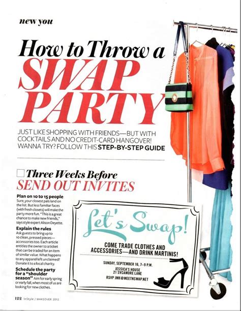 Pin on Party ideas | Swap party invitation, Swap party, Clothing swap