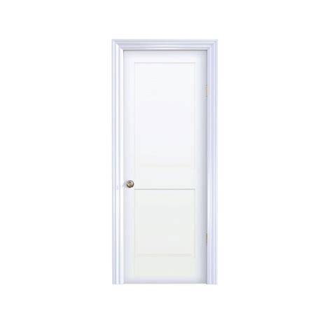 Reliabilt 24 In X 80 In Hollow Core 2 Panel Square Right Hand Smooth Primed Molded Composite