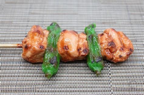 Buy Yakitori Chicken With Sauce And Green Peppers Directly From