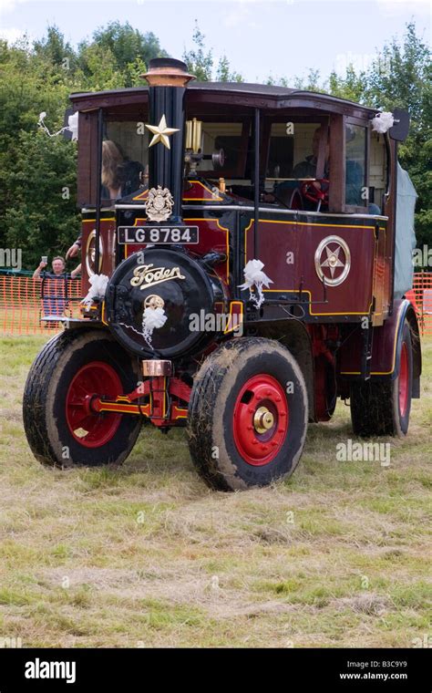 Vintage 1925 Foden C Type Steam Tractor Stock Photo Alamy