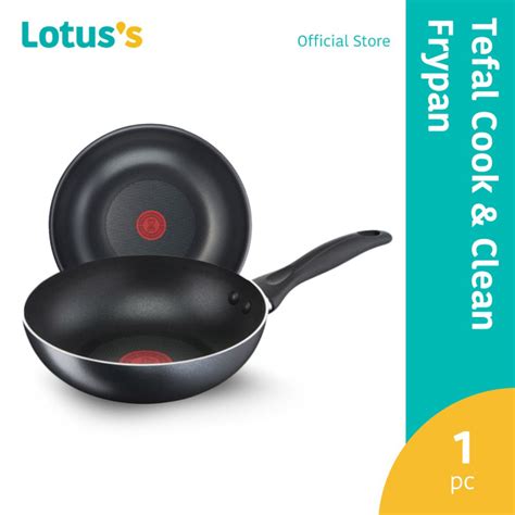 Tefal Cookware Cook Clean Frypan 20cm 24cm 26cm 28cm 30cm Shopee