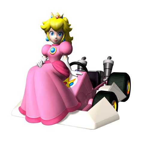 128 Mario Kart Princess Peach Svg SVG PNG EPS DXF File