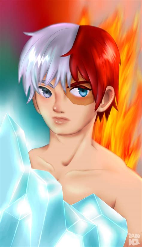 Shoto Todoroki By Silvernaq94 On Deviantart