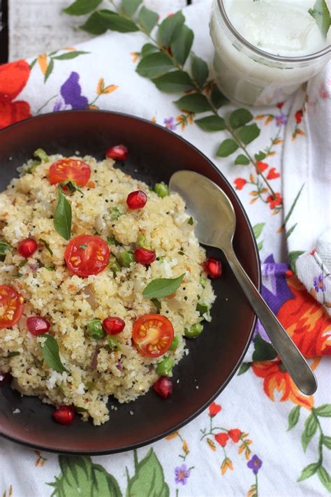 Bansi Rava Upma Lapsi Upma Recipe Saffron Trail